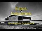 Opening frame of the 1961 Estes Industries film